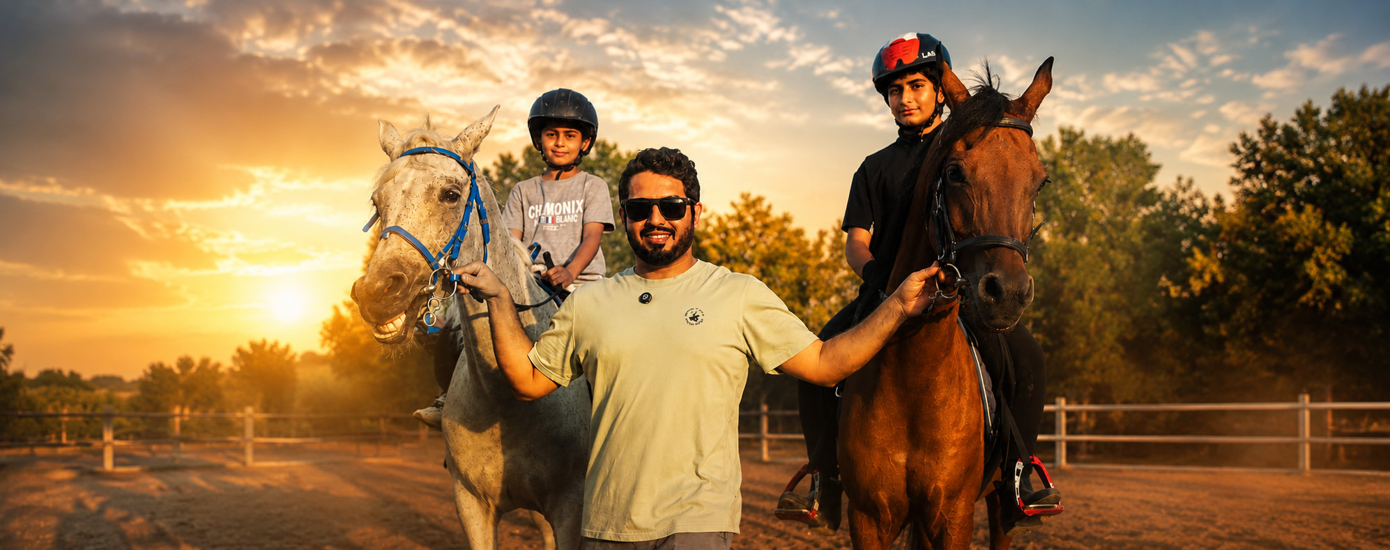 Learn to ride a horse